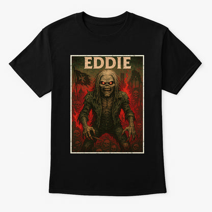 Iron Maiden – Eddie Unisex T-Shirt Classic Metal Band Merch Tee