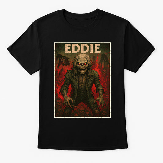 Iron Maiden – Eddie Unisex T-Shirt Classic Metal Band Merch Tee