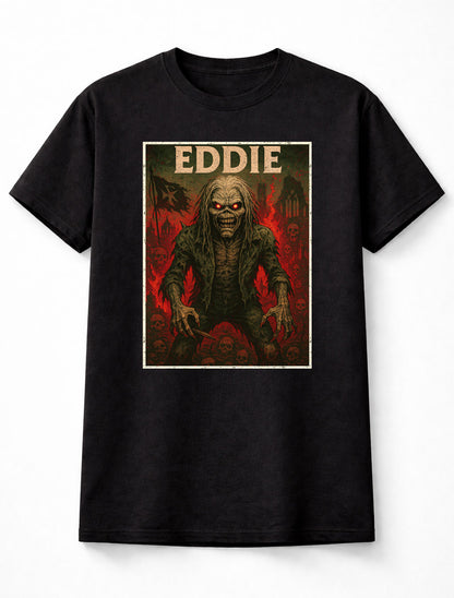 Iron Maiden Eddie The Beast Heavy Metal Mascot Icon Adults & Kids Unisex T-Shirt