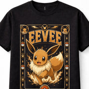 Pokemon Eevee Evolution Kanto Normal Type Unisex T-Shirt