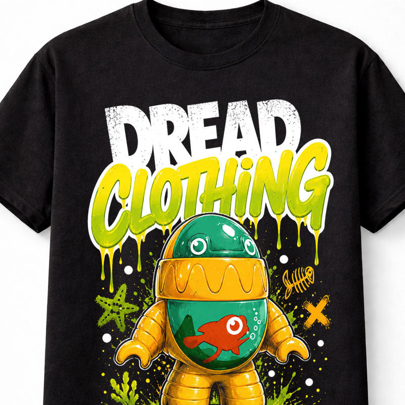 Crazy Bones Eggbot Character Graphic Retro Collectible Black Unisex T-Shirt