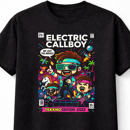 Electric Callboy Tekkno Edition 2022 We Got The Moves Adults & Kids Unisex T-Shirt