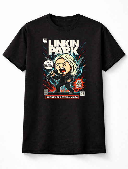 Linkin Park The New Era From Zero Rise Again Rock Band Adults & Kids Unisex T-Shirt