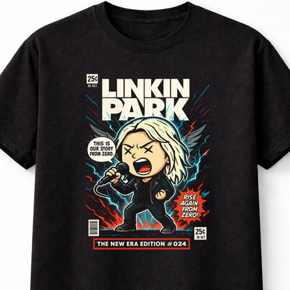 Linkin Park The New Era From Zero Rise Again Rock Band Adults & Kids Unisex T-Shirt