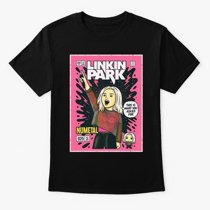 Linkin Park Emily Heavy Numb Nu Metal Funko Pop Style Unisex T-Shirt