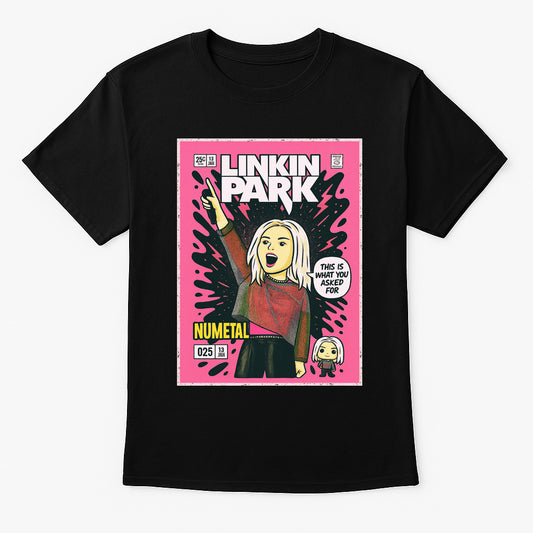 Linkin Park Emily Heavy Numb Nu Metal Funko Pop Style Unisex T-Shirt