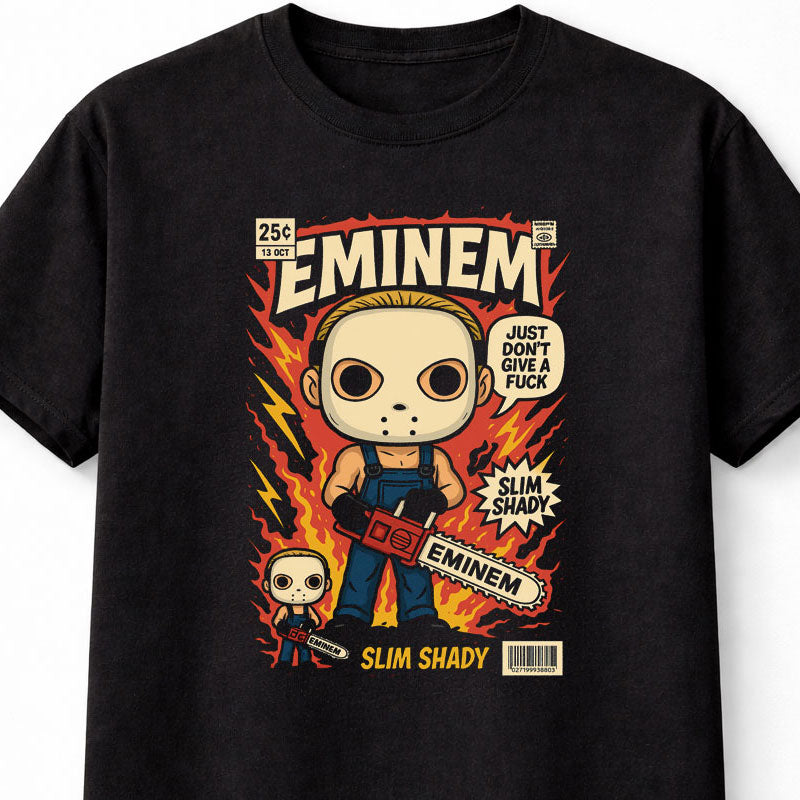 Eminem Slim Shady Just Don’t Give A F Rap Icon Adults & Kids Unisex T-Shirt