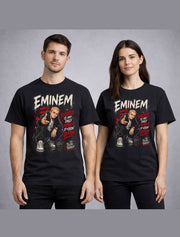 Eminem Graphic T-Shirt Slim Shady Rap Tee Success Is My Only Option Shirt Hip Hop Streetwear Urban Rap Fan Gift Vintage Adults & Kids Unisex T-Shirt
