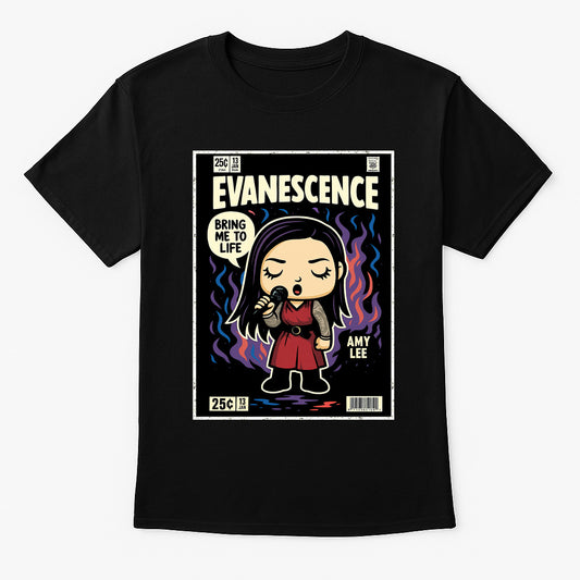 Evanescence Immortal Goth Metal Funko Pop Style Unisex T-Shirt