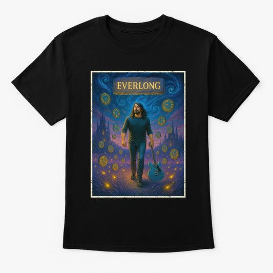 Foo Fighters Everlong Unisex T-Shirt Classic 90s Rock Band Vintage Merch Tee