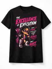 Bret Hart Excellence of Execution Wrestling Legend Unisex T-Shirt