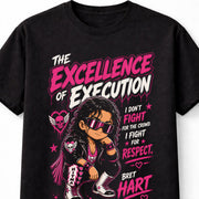 Bret Hart Excellence of Execution Wrestling Legend Unisex T-Shirt