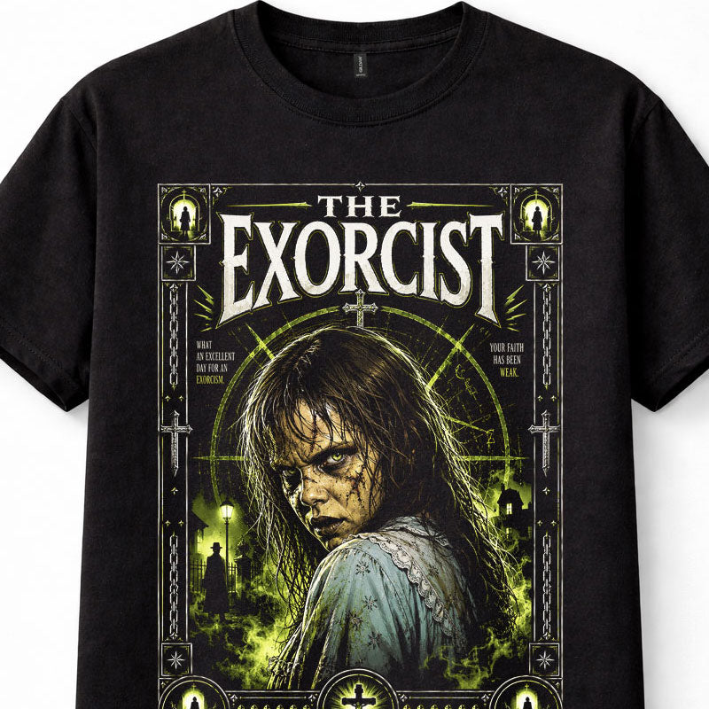The Exorcist Regan MacNeil Horror Movie Graphic Unisex T-Shirt