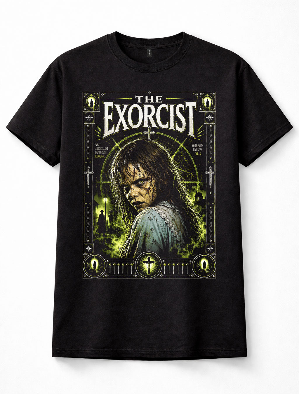 The Exorcist Regan MacNeil Horror Movie Graphic Unisex T-Shirt