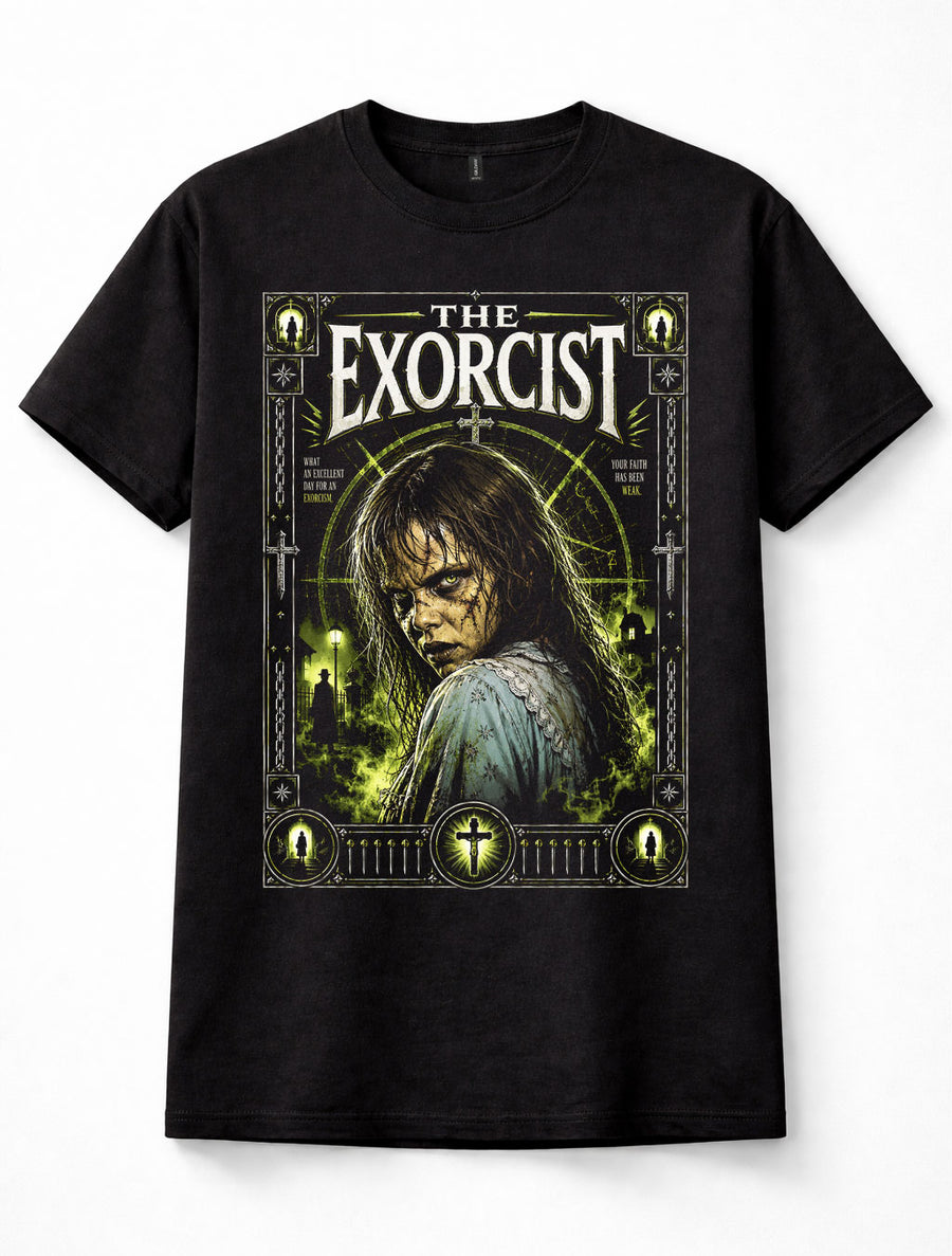 The Exorcist Regan MacNeil Horror Movie Graphic Unisex T-Shirt