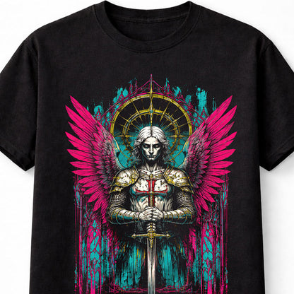 Angel Warrior Gothic Fantasy Religious Horror Art Unisex T-Shirt