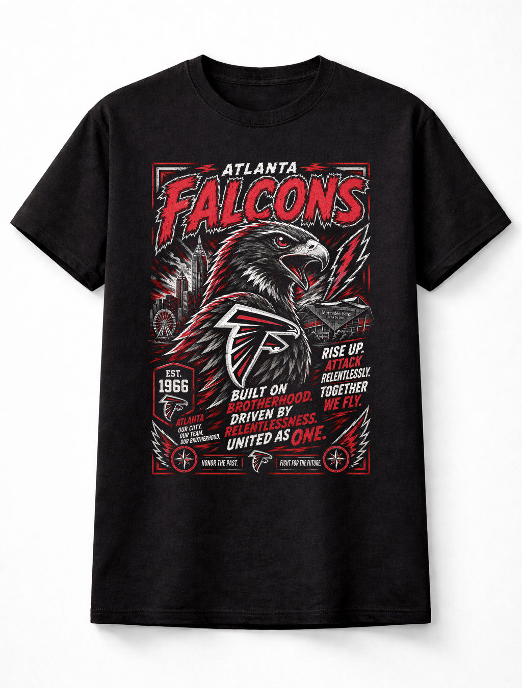 Atlanta Falcons NFL Eagle Football Fan Gift Graphic Unisex T-Shirt