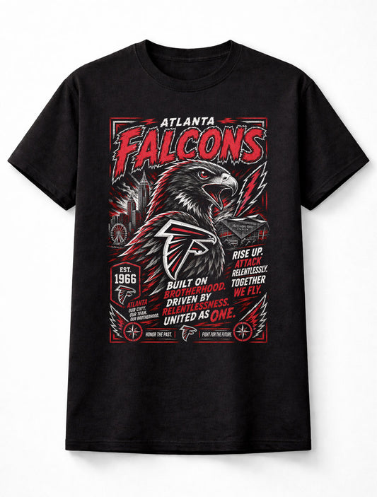 Atlanta Falcons NFL Eagle Football Fan Gift Graphic Unisex T-Shirt