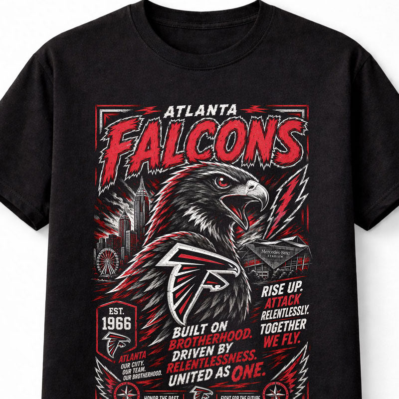 Atlanta Falcons NFL Eagle Football Fan Gift Graphic Unisex T-Shirt