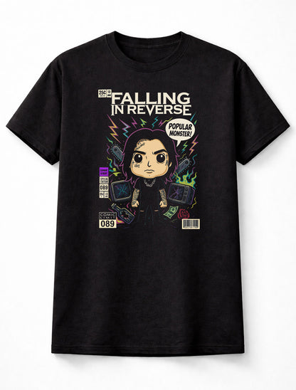 Falling In Reverse Popular Monster Ronnie Radke Rock Band Adults & Kids Unisex T-Shirt