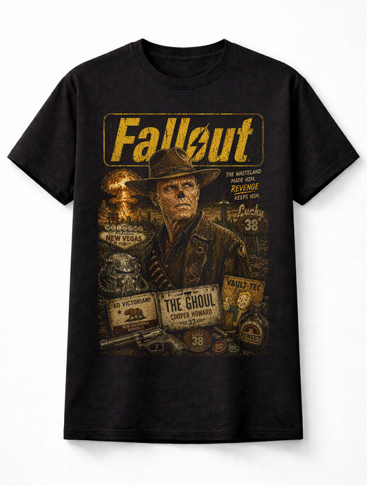 Fallout The Ghoul Cooper Howard Video Game Series Unisex T-Shirt