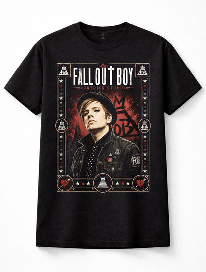 Fall Out Boy Patrick Stump Pop Punk Rock Band Unisex T-Shirt