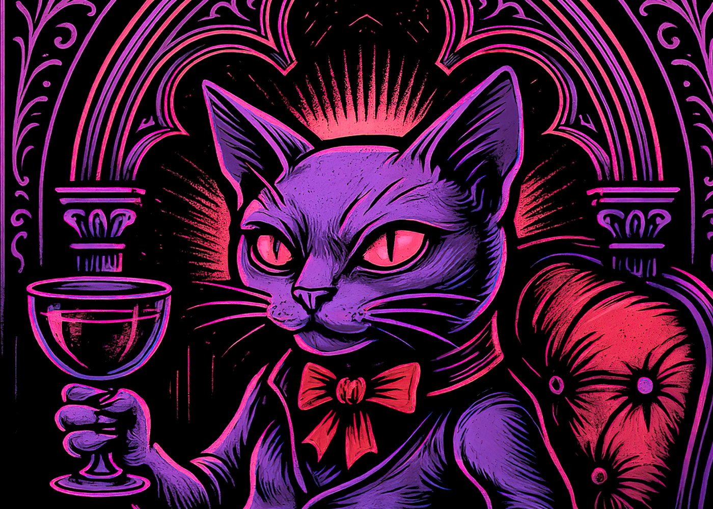 Feed Me Vampire Cat Gothic T Shirt Dark Humor Horror Cute Unisex Tee