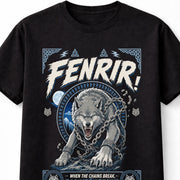 Fenrir Ragnarok Wolf Norse Mythology Viking Unisex T-Shirt