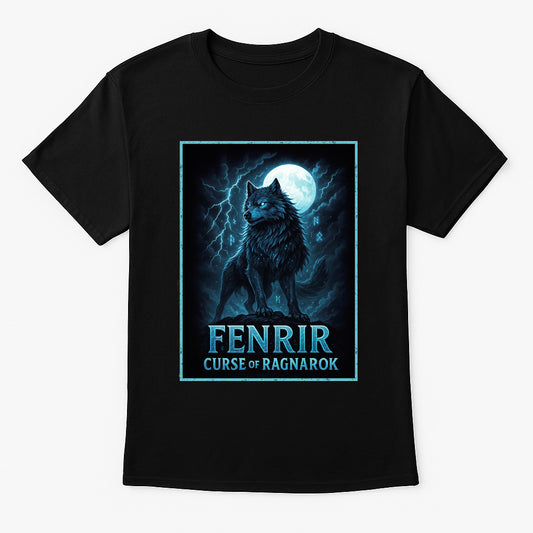 Fenrir Curse of Ragnarok Unisex Norse Legend T-Shirt