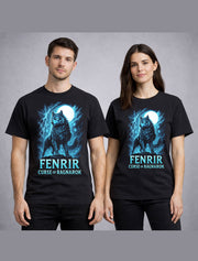 Fenrir Wolf Ragnarok Norse Mythology Graphic Unisex T-Shirt