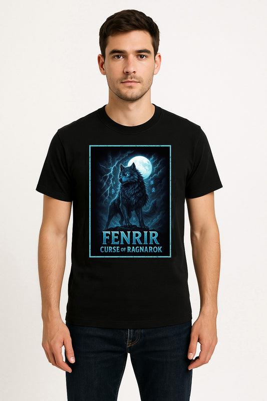 Fenrir Curse of Ragnarok Unisex Norse Legend T-Shirt