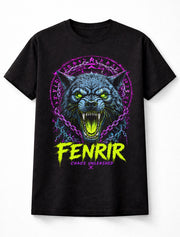 Fenrir Wolf Norse Mythology Ragnarok Viking Beast Unisex T-Shirt