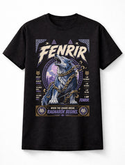 Fenrir Norse Wolf Ragnarok Viking Mythology Unisex T-Shirt