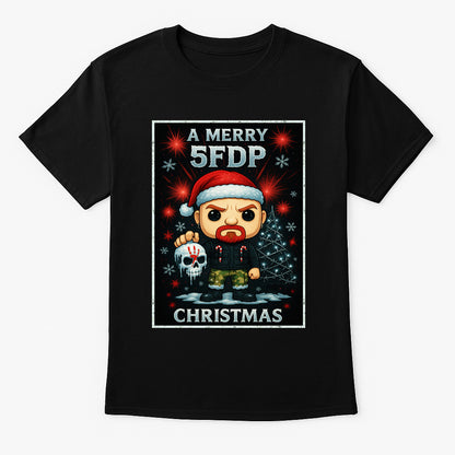 Five Finger Death Punch Merry Christmas Unisex Christmas T-Shirt or Hoodie