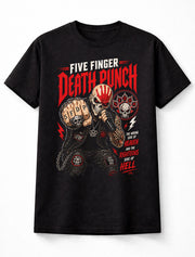 Five Finger Death Punch 5FDP Heavy Metal Unisex T-Shirt