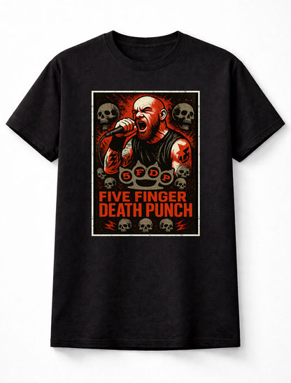 Five Finger Death Punch Ivan Moody 5FDP Heavy Metal Warriors Adults & Kids Unisex T-Shirt