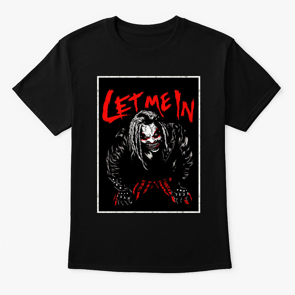 Bray Wyatt The Fiend T-Shirt Horror Nightmare WWE Bold Unisex Black Graphic Tee