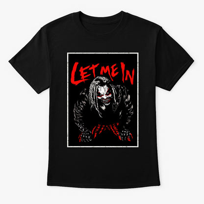 Bray Wyatt The Fiend T-Shirt Horror Nightmare WWE Bold Unisex Black Graphic Tee
