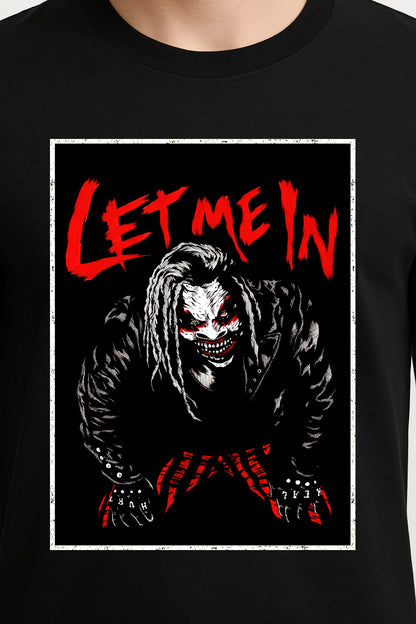 Bray Wyatt The Fiend T-Shirt Horror Nightmare WWE Bold Unisex Black Graphic Tee