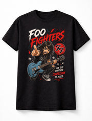 Foo Fighters Dave Grohl Rock Band Graphic T-Shirt Everlong Another Confession Lyrics Music Fan Grunge Rock Tee Adult & Kids Unisex T-Shirt