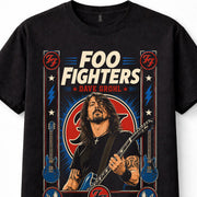 Foo Fighters Dave Grohl Rock Band Guitar Music Unisex T-Shirt