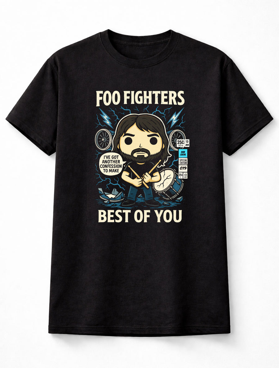 Foo Fighters Best of You Pop Dave Grohl Alternative Rock Classic Adults & Kids Unisex T-Shirt