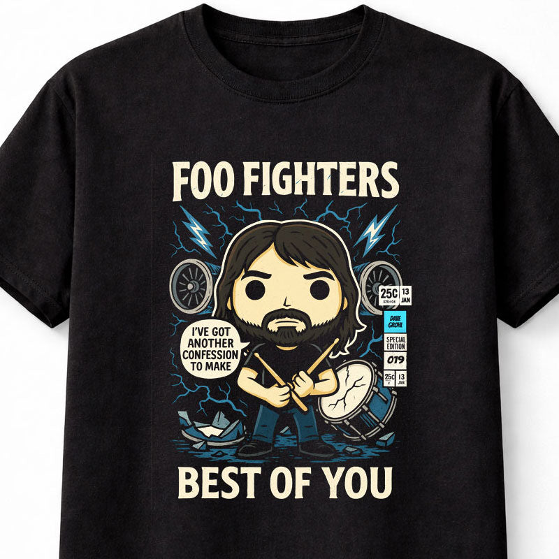 Foo Fighters Best of You Pop Dave Grohl Alternative Rock Classic Adults & Kids Unisex T-Shirt