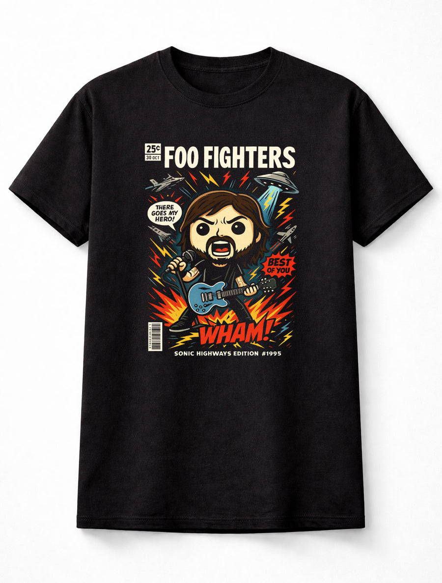 Foo Fighters All My Life Pop Dave Grohl Alternative Rock Classic Adults & Kids Unisex T-Shirt
