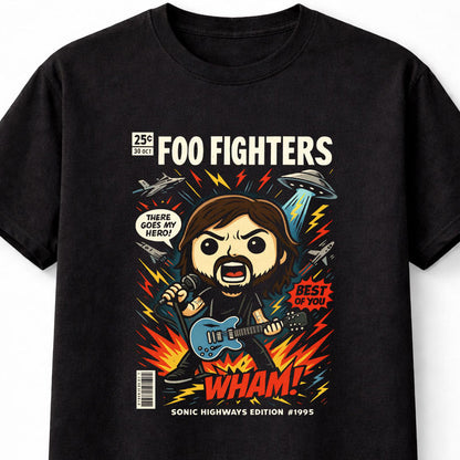 Foo Fighters All My Life Pop Dave Grohl Alternative Rock Classic Adults & Kids Unisex T-Shirt