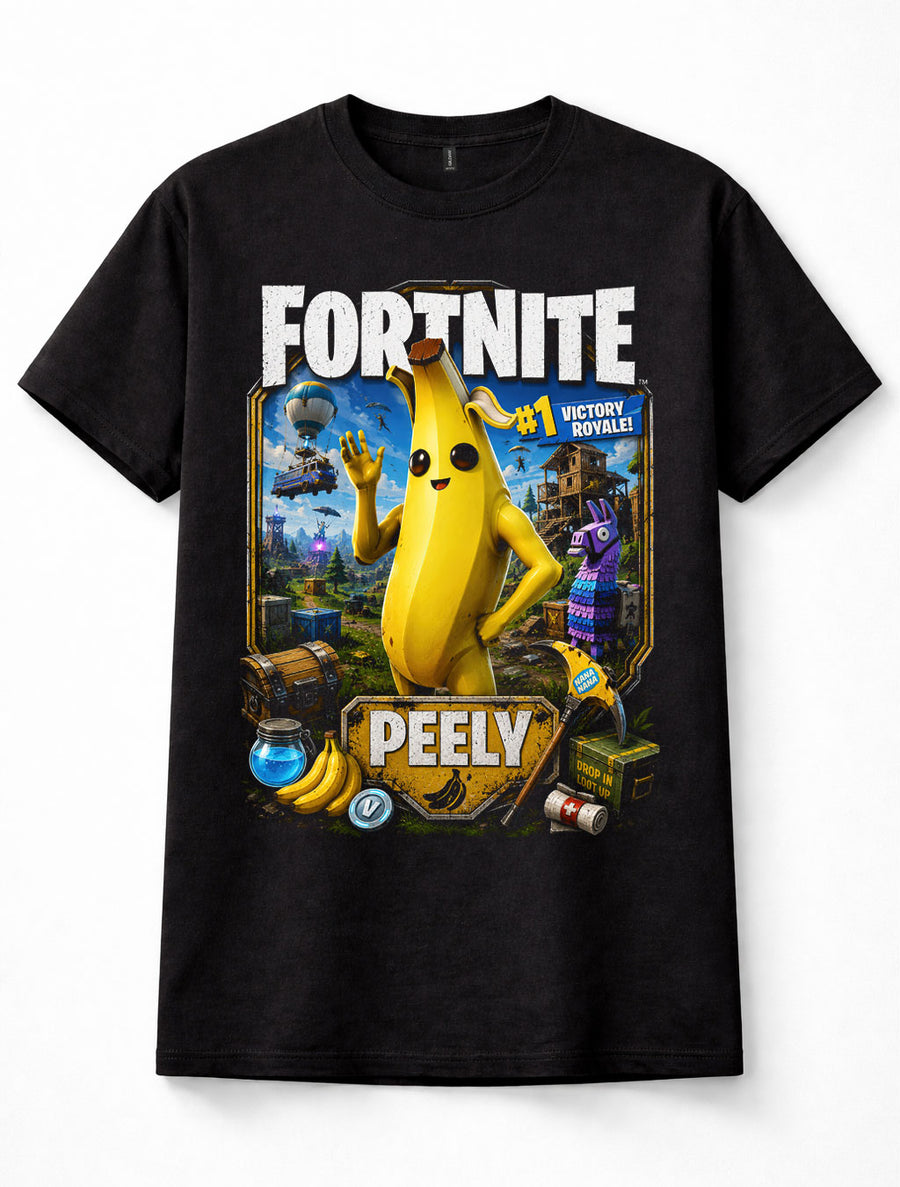 Fortnite Peely Battle Royale Loot Llama Gaming Unisex T-Shirt