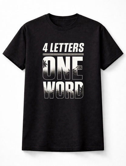 Jey Uso – Main Event Jey, The Right Hand Man “4 Letters One Word” Adults & Kids Unisex T-Shirt