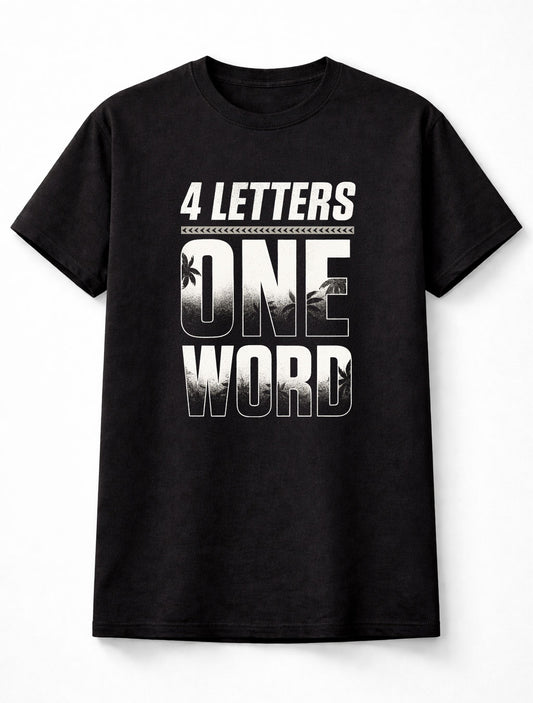 Jey Uso – Main Event Jey, The Right Hand Man “4 Letters One Word” Adults & Kids Unisex T-Shirt