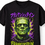 Frankenstein Monster Horror Gothic Halloween Classic Movie Unisex T-Shirt