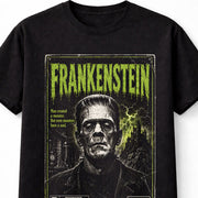 Frankenstein Monster Gothic Classic Vintage Horror VHS Unisex T-Shirt
